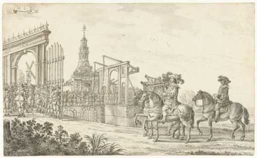 The Entry of Maria de' Medici in Amsterdam in 1638 (Plate 1)