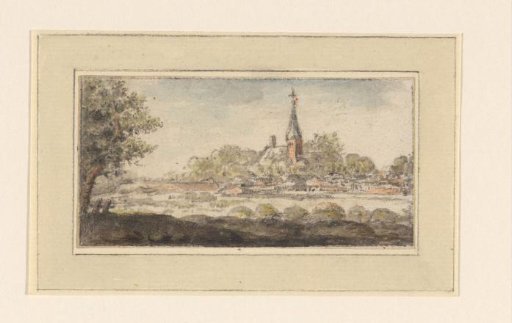 Landscape with a village