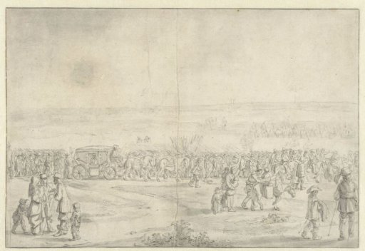Departure of the Spanish Garrison after the Capture of Hulst, on 5 November 1645