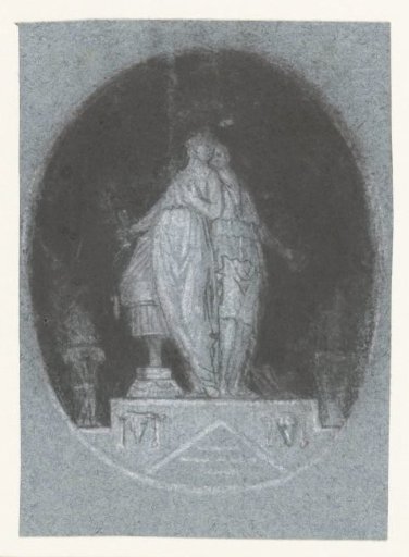 Ornament with Two Standing Female Figures