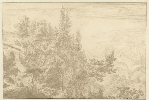 Mountain Landscape with a View of the Loibl Pass