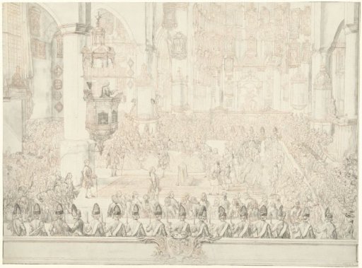 Marriage of Charles Christian of Nassau-Weilburg with Princess Carolina, 1760