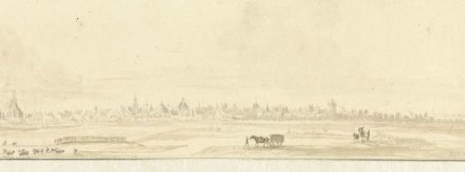 View of Emmerik, seen from the Mersch