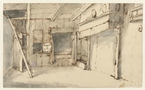 Empty Room with a Hearth