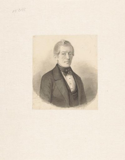 Portrait of Mr. Johan Theodoor Hendrik Nedermeyer, knight of Rosenthal