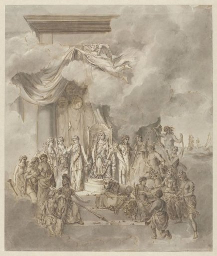 Allegory on the reign of King William I, 1838