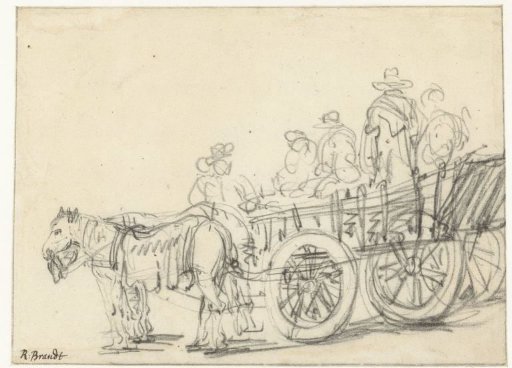 Farm Wagon at Rest