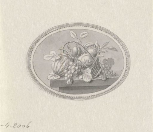 Vignette with Two Birds Building a Nest