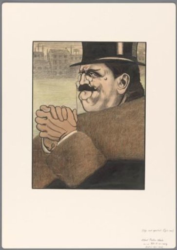 Design for a political cartoon: the capitalist