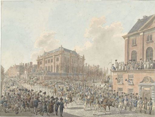 The entry into Amsterdam of Lodewijk Napoleon on 20 April 1808