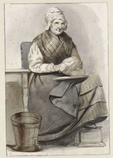 Seated woman
