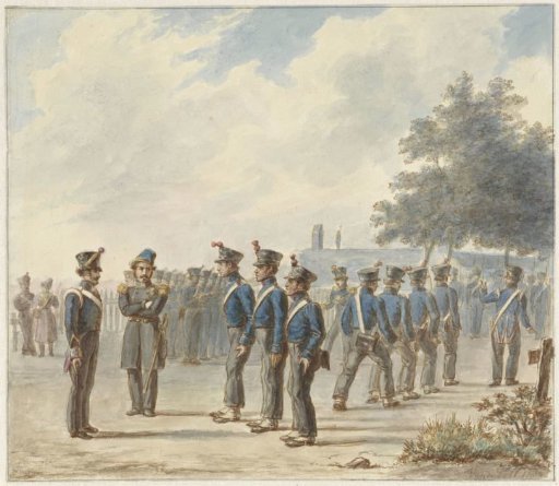 Rural Civic Guard, 1830