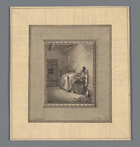 Mother with child in prison cell
