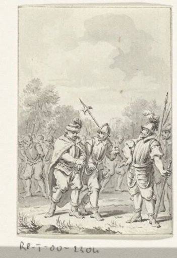 Count Floris III Captured by the Count of Flanders, 1165