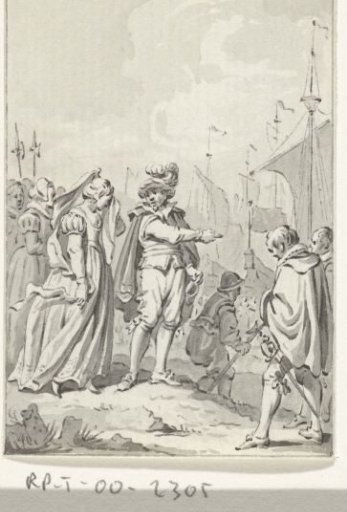 Countess Ada Sent to England by Count William I of Texel, 1204