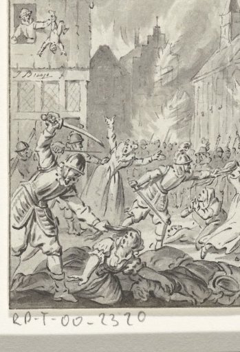 The plundering and massacre of Oudewater, 8 August 1575
