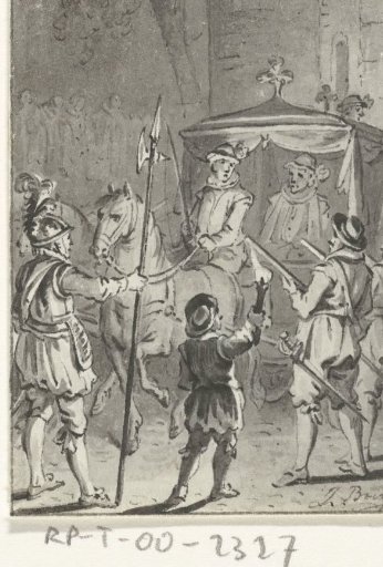 The arrival of the Earl of Leicester at Amsterdam, 1585