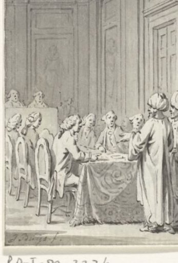 Reception of the Moroccan ambassador in the States General, 26 September 1759