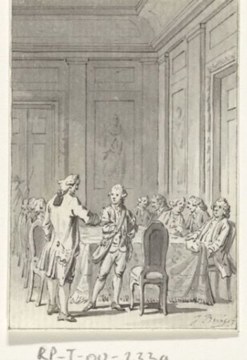 Installation of William V as Stadtholder in the States General, 8 March 1766