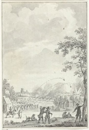 Artillery camp near Oosterhout, June 1769
