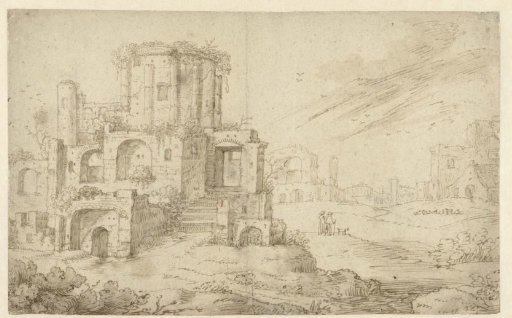 Landscape with Ancient Ruins