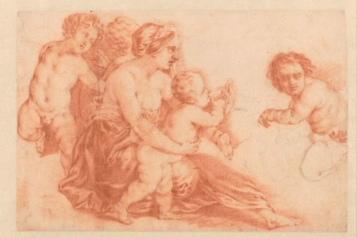 Woman with Several Children