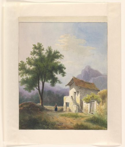 House in a Mountain Landscape