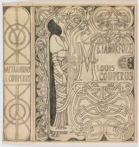 Cover Design for: Louis Couperus, Metamorphosis, 1897