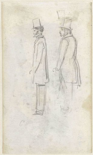 Sketch of two men