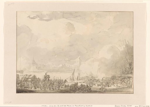 Flight of the French from Papendrecht, 1813