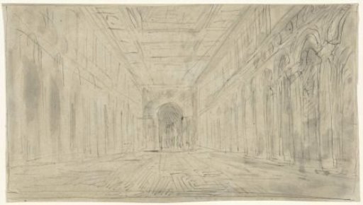 Church Interior in Rome