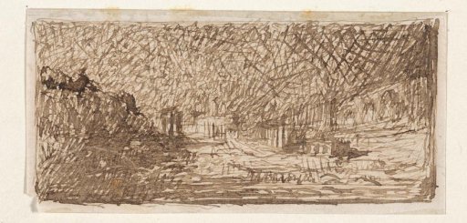 Landscape with ruins (in Rome?)
