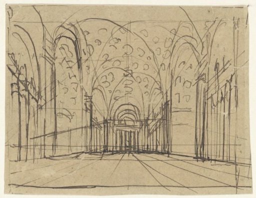 Church interior in Rome