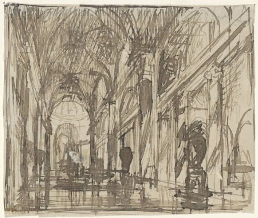 Church interior in Rome