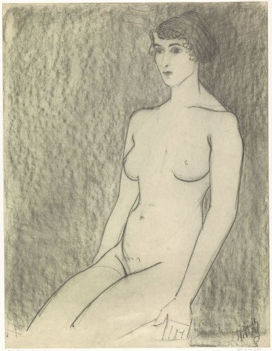 Seated Female Nude
