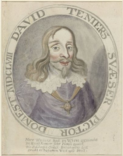 Portrait of the painter David Teniers (the Younger)