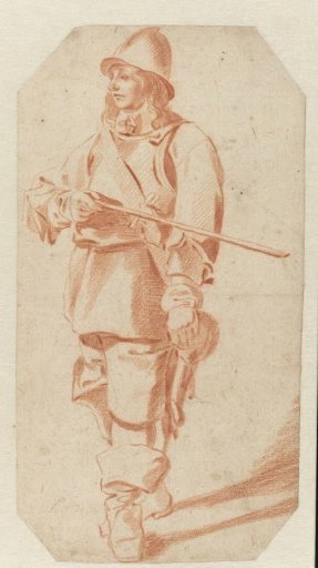 Standing boy in armor