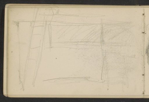Study, possibly of architecture