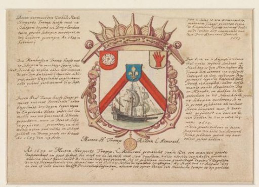 Coat of arms of Maarten Harpertszoon Tromp