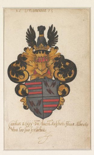 Coat of arms of Charles III of Croÿ