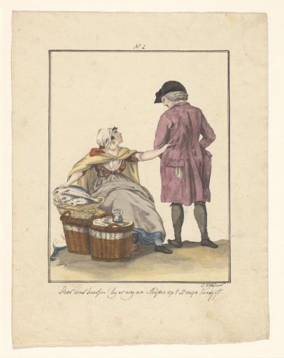 Fishmonger and Customer
