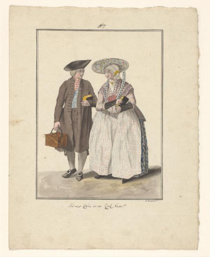 Fisherman and Fishwife from Friesland