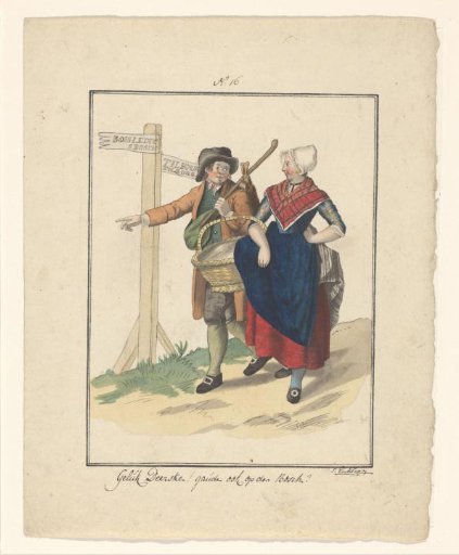 Farmer and Farmer's Wife from Cromhout