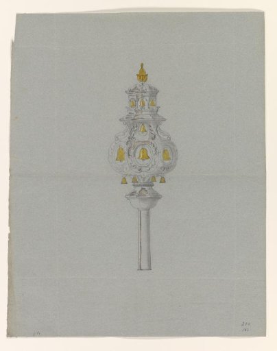 Design for a Scepter with Bells