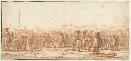 Departure of King Charles II from Scheveningen to England, 1660