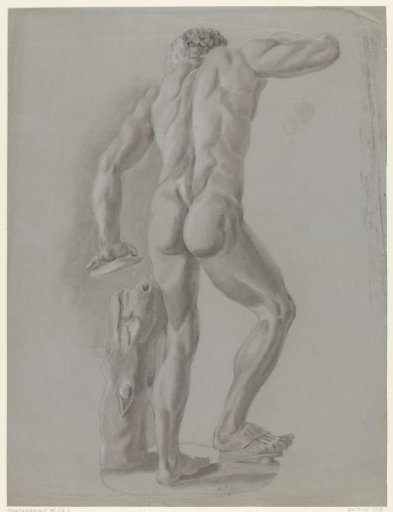 Bacchant, seen from the back