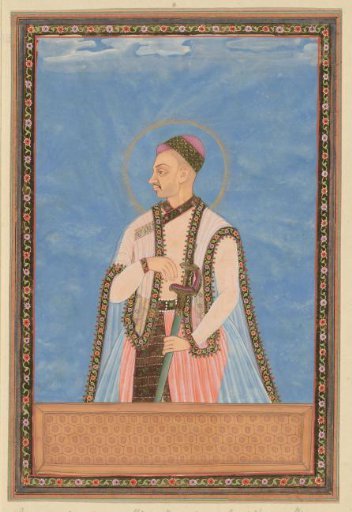 Portrait of Sultan Muhammad-Quli, son of Muhammad-Quli Padsha; after his father he ruled Golconda