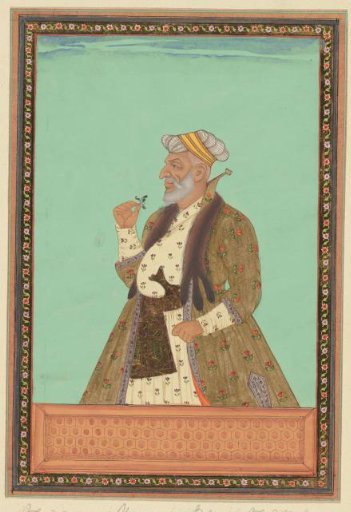 Portrait of Abd al-Jabbar, who was vizier to Sultan Abdullah