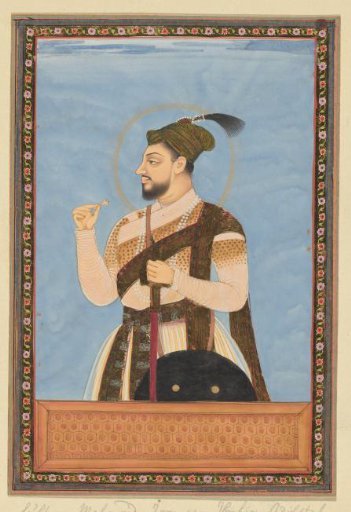 Portrait of Sultan Mahmud, son of Ibrahim Adil-shah; after his father he was ruler of Bijapur