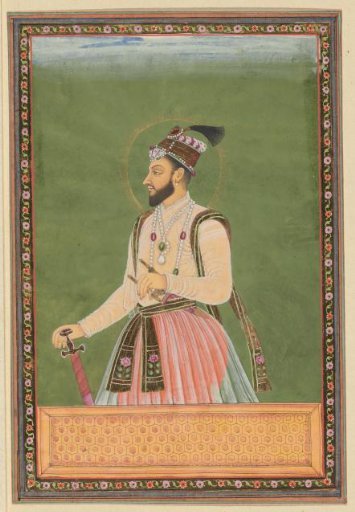 Portrait of Muradbakhsh, son of Shah Jahan, born after Shuja, who during his father's time reigned over Gujarat; after his father's death Aurangzeb killed him and took possession of Gujarat